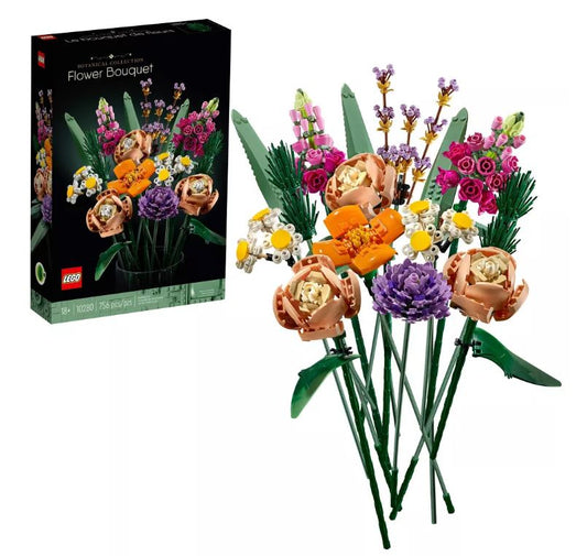 LEGO Flower Bouquet - Gift Wrapped